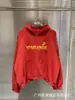Sudadera con capucha y diseño de dos piezas falsas de patchwork G/R de la marca americana de moda, chaqueta casual holgada para hombre y mujer, ropa de invierno transfronteriza