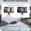 Tarjeta de captura 4K Tarjeta de captura de video HD HDMI Tarjeta de captura de juegos USB 3.0 con micrófono YUY2