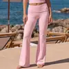 Nuevo conjunto de yoga de encaje con bloques de color para mujer, traje de entrenamiento de Pilates con sensación de piel nude, top de yoga fitness con cuello halter