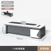 Escritorio financiero de doble cara, escritorio de computadora para supervisor individual, escritorio de gerente moderno simple, personalizable y disponible para suministro al por mayor.