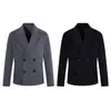 Blazer de diseño a rayas de lujo ligero estilo americano 26122 para hombre, adecuado para ir al trabajo, moda urbana casual y una sensación de alta gama
