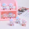 Caja de Regalo Tridimensional Miau Dibujo Animado Hecho a Mano DIY Accesorios para Joyería Pegamento de Crema Resina Accesorios Pequeños Paquete de Materiales Venta al por Mayor