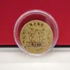 Nuevo adhesivo para teléfono de oro puro 999, simbolizando prosperidad y riqueza de todas las direcciones, un pequeño regalo promocional para marketing empresarial