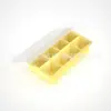 Bandeja de Hielo Grande de Silicona Transfronteriza Molde de Cubitos de Hielo de Grado Alimenticio Molde de Bola de Hielo de Desmoldeo Fácil Congelación Rápida Molde para Hacer Hielo Casero
