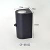 Lámpara de Pared Exterior de Doble Cabezal Emisora de Luz Arriba y Abajo Impermeable para Exterior Patio Luz Colgante de Pared Exterior con Control que se Apaga Automáticamente después del Anochecer