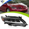 Adequado para modificação do conjunto de farol do Toyota Corolla 11-13 com luzes diurnas LED de três lentes e setas dinâmicas