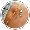 Tornozeleira Camada Coração Letra 26 Personalizada Exportação Europeia e Americana Aço Inoxidável Fashionável Elegante Tendência Versátil Joia para Pé para Mulheres