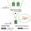 Conjunto de Joias Transfronteiriço Europeu e Americano para Mulheres Aço Inoxidável Dourado 18K Colar Brincos de Temperamento Luxo Leve Toque de Alto Padrão Em Estoque Atacado