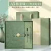 Caja de Regalo Set de Cuadernos tamaño A5 Regalo de Alta Gama para Reunión Anual Corporativa Cuaderno de Alto Aspecto con Hebilla Engrosada Set Completo Personalizado