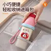 Vaso para cepillo de dientes de viaje 3 en 1, portátil, elegante, adecuado para uso doméstico, dormitorios estudiantiles y baños infantiles