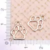 Aleación de Zinc Transfronteriza Plata Antigua Hueco Serie Hueso de Perro Pequeño Colgante Accesorios para Joyería DIY Colgante de Collar