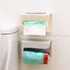 Caja de Pañuelos para Baño sin Taladro Caja de Pañuelos Extraíble Almacenamiento de Pañuelos Montado en Pared para Hogar Cocina Sala de Estar Comedor Dormitorio