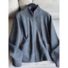 2026 Nuevo Estilo Casual Sudadera con Capucha y Cuello Alto Chaqueta con Cremallera Corta para Mujer Venta al por Mayor H08DTZ8818