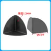 Protectores de Esquina de Plástico para Embalaje de Cajas de Envío Exprés, Protectores de Esquina de Plástico de Tres Lados, Protectores de Esquina Anticolisión para Muebles de Material en Lámina Transfronterizos, Negro