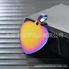 Suministro Directo de Fábrica Acero Inoxidable Marca Corazón Transfronterizo Acero de Titanio Colgante de Collar en Forma de Corazón en Blanco Material para Grabado Láser Marca