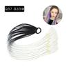Pelucas de Cola de Caballo Dreadlock Estilo Europeo y Americano al por Mayor para Niños, Pelucas de Gomas Elásticas de Colores, Trenzas Boxeadora de Colores de Fibra de Alta Temperatura
