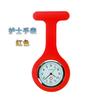 Venta al por mayor del fabricante Reloj de enfermera de silicona de moda más vendido con pin Caja de plástico Reloj de silicona para el pecho Reloj de bolsillo para estudiantes