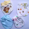Guantes Pequeños de Malla Física Anti-rayones para Bebé, Verano, Delgados, Transpirables, Frescos, Alta Elasticidad, Cordón Ajustable
