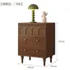 Cómoda de Lujo Ligero Estilo Vintage, Unidad de Almacenamiento de Madera para Montar en la Pared con Cinco Cajones para Dormitorio, Nuevo Almacenamiento Retro con Seis Cajones, Cómoda Multifuncional