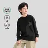 Ropa Infantil ZuoXi Camiseta de Manga Larga para Niños Algodón Puro 2026 Nuevo Estilo Camiseta Base para Niños Niños Mayores Ropa de Otoño Calidad Superior A