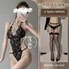 Lingerie Sexy com Renda, Design de Gancho Aberto, Pijama para Dormir sem Remoção, Roupa Apaixonada para Seios Pequenos