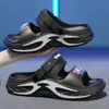 Sandalias para hombre, pantuflas de verano para exteriores para hombre, antideslizantes, nuevo diseño moderno, adecuadas para conducir y uso casual, sandalias deportivas, sandalias de playa, venta al por mayor