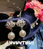 Joyas: Collar Colgante de Estrella y Luna con Perlas Blancas Australianas y Diamantes Brillantes, Pendientes de Alta Gama de Perla Rocío de Jade Rosa