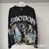 Sudadera con Capucha y Cremallera para Hombre y Mujer, Marca de Tendencia Estampada Transfronteriza, con Letras Estampadas de Pedrería