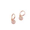 Brincos de rosto roscados coreanos bonitos diamante smiley mulheres nova moda personalizada all-match high-end orelhas studs feminino europeu e americano cross-border brincos