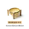 Prato Artesanal em Formato de Barco de Bambu para Decoração de Sashimi Japonês, Pá de Bambu, Cesta de Bambu, Cesta de Sobremesa, Prato Especial de Bambu, Mini