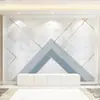 Papel de Parede Levemente Luxuoso Imitação de Mármore Revestimento de Parede Atmosférico Papel de Parede para Quarto Sala de Estar Parede de Fundo de TV Adesivo de Parede Simples Autoadesivo