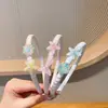Diadema Nueva de Cola de Pez para Niños, Tocado Alto, Lindos Accesorios para el Cabello de Estrella de Mar y Conchas para Niñas Pequeñas, No Tira del Cabello