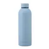 Taza aislada de acero inoxidable 304 recubierta de goma multicolor transfronteriza, botella de agua deportiva de boca pequeña para exteriores, personalizable con impresión de logotipo