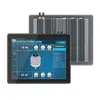 Gabinete de máquina tudo-em-um para controle industrial, gabinete de display com tela sensível ao toque capacitiva para computador industrial, gabinete totalmente fechado em alumínio