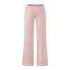 Traje de Diseño Hot Girl Pure Desire con Cuello en V, Espalda Descubierta, Mangas, Camiseta + Pantalones Rectos de Cintura Alta que Realzan las Caderas para Mujer