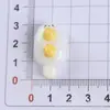 Lindo Juguete de Comida de Helado de Frutas Simulado Pequeños Accesorios de Resina Piezas para Bricolaje Pegamento de Crema Imanes para Refrigerador Hebillas para Zapatos Accesorios para el Cabello