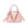 Bolsa Tote Popular Nova Primavera 2025 Feminina Estilo Ocidental de Alta Qualidade Combina com Tudo Bolsa de Ombro Bolsa de Mão Simples