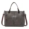 Bolsas para Mulheres 2024 Nova Moda Europeia e Americana Bolsa de Ombro para Mulheres Grande Capacidade Bolsa Tote Retrô para Mulheres Bolsa Transversal Simples