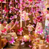 Fuegos artificiales de celebración de cumpleaños, pequeños fuegos artificiales para dar un toque de ceremonia, ambiente de fiesta, fuegos artificiales de pétalos de mariposa de mano para niños