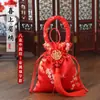 Fornecedor da Fábrica Tecidos Criativos de Seda e Cetim Sacos de Tecido para Doces de Casamento Estilo Chinês Caixas de Doces de Casamento Bolsa de Ombro Presente de Casamento Sacos de Doces de Casamento