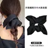 Pañuelo Cuadrado de Satén Blanco para el Cabello con un Estilo Coreano de Alta Gama, Cuerda para el Cabello Estilo Perezoso, Accesorio Grande para el Cabello, Cuerda para el Cabello Zhao Lusi para Mujeres