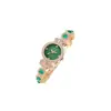 Reloj Pulsera de Moda Versátil con Incrustaciones de Diamantes Pulsera con Incrustaciones de Diamantes de Amor Traje de Pulsera Mujer