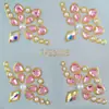 Patrón de Pegatinas Pintadas de Joyas de Princesa Retro para la Frente Estilo Antiguo Facial Niños Pegatinas Brillantes para Cejas con Pedrería Pegatinas Faciales Estereoscópicas