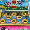 Puesto cuadrado collar Chen solo niños jugando Videojuego de Topos Ciudad equipo juego de monedas para niños solos