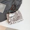 Bolsa de Lona Graffiti para Mujer 2025 Verano Nueva Bolsa de Hombro Casual de Gran Capacidad Bolsa Tote para Estudiantes para Clase y Desplazamientos