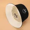 Sombrero de Pescador de Verano para Mujer Versión Coreana para Hombre y Mujer Estudiante Más Fácil de Combinar Sombrero para el Sol Sombrero para el Sol Protección Solar Primavera y Otoño Sombrero de Cubo de Doble Cara