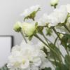 Venta al por mayor peonía de tres cabezas estilo europeo flor falsa flor de seda decoración del hogar flor para boda arte floral oficina comercio exterior flor para camino