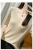 Camisa de punto de manga corta de seda fina peinada para mujer, nueva llegada de primavera y verano, camisa de punto de media manga fina, ajustada, con cuello en U