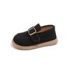 Zapatos de Cuero para Niños 2026 Nuevo Estilo Primavera y Otoño Zapatos de Princesa Estilo Británico para Niñas Suela Suave Versátiles Zapatos para Bebés