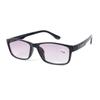 Gafas de moda nuevas 2023 con doble lente pueden ver lejos mirar de cerca estilo para hombres y mujeres gris asintótico espejo de lectura viejo